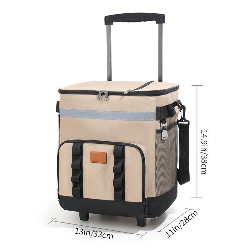 Thickened High-Capacity Outdoor Camping & Picnic Insulated Cooler Bag