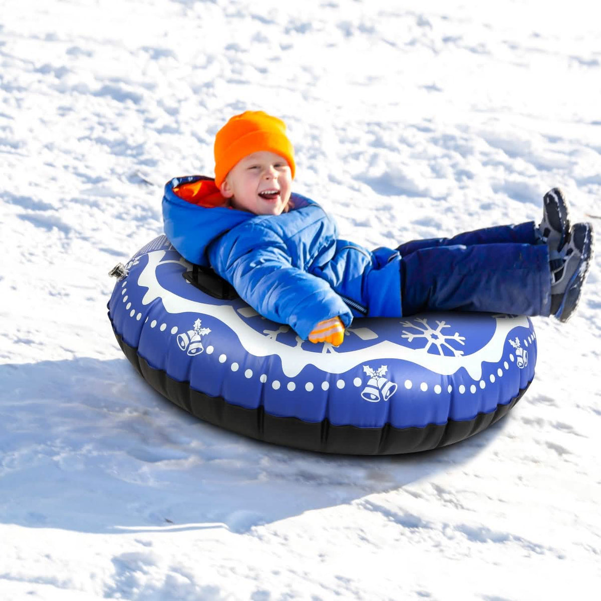 47-Inch Inflatable Snow Tube