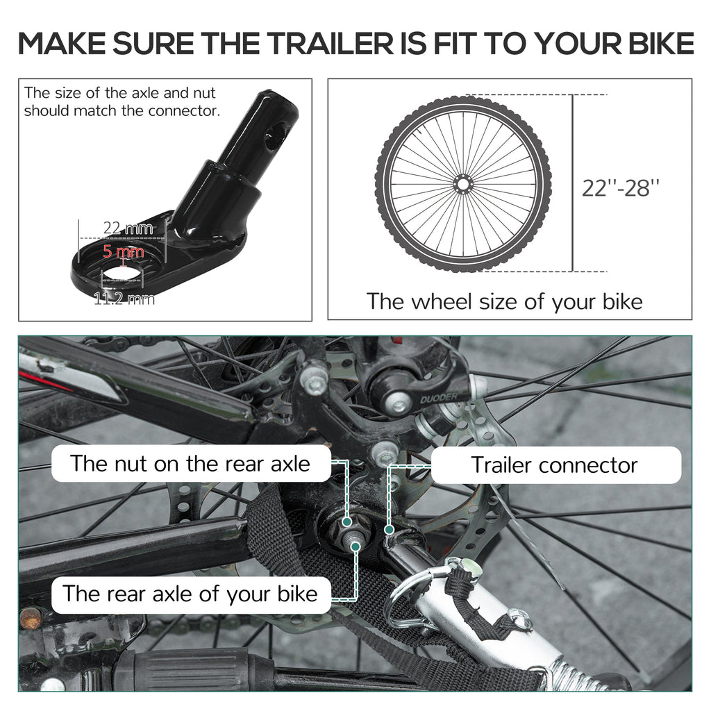 Bike Cargo Trailer – Suspension | Heavy-Duty
