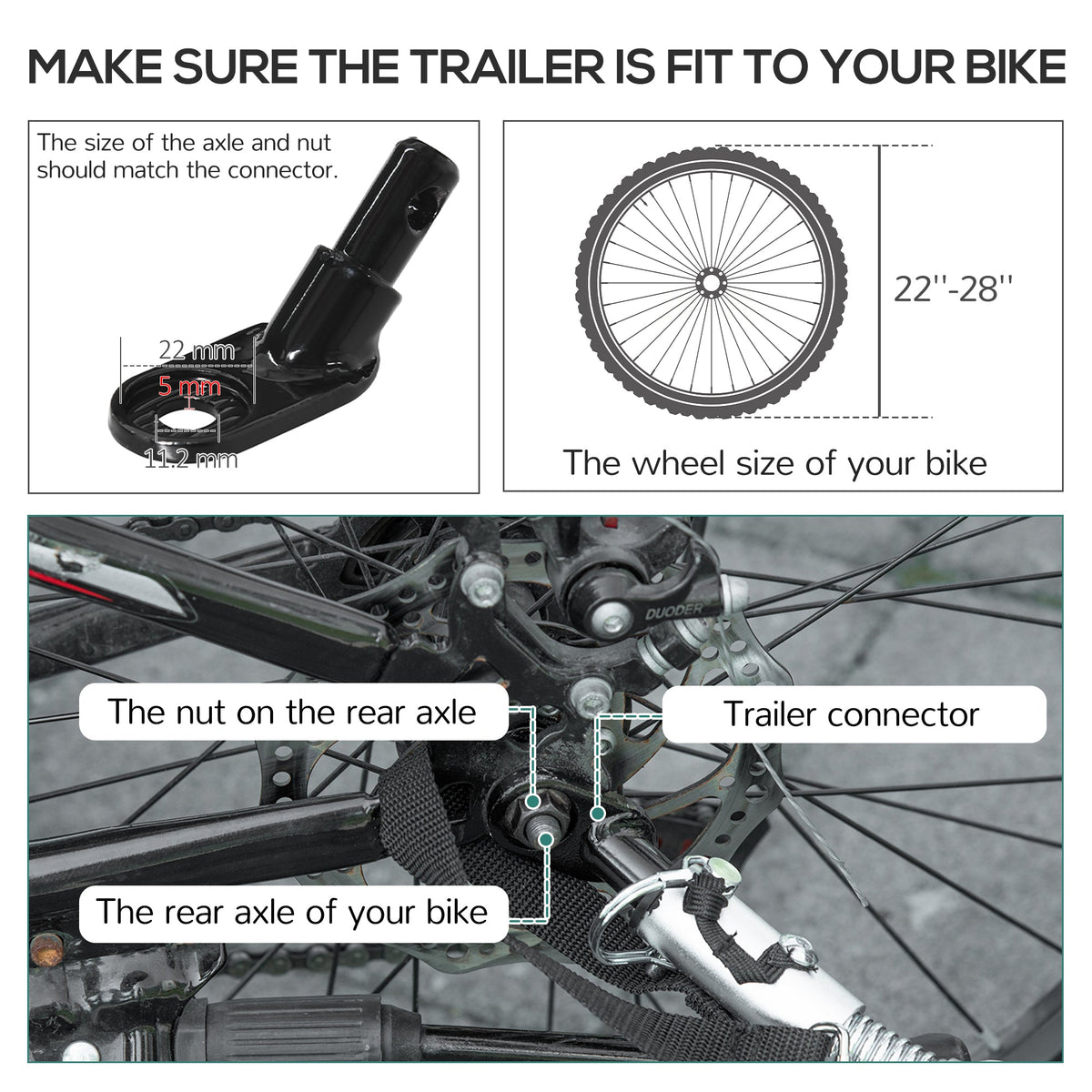 Bike Cargo Trailer – Suspension | Heavy-Duty