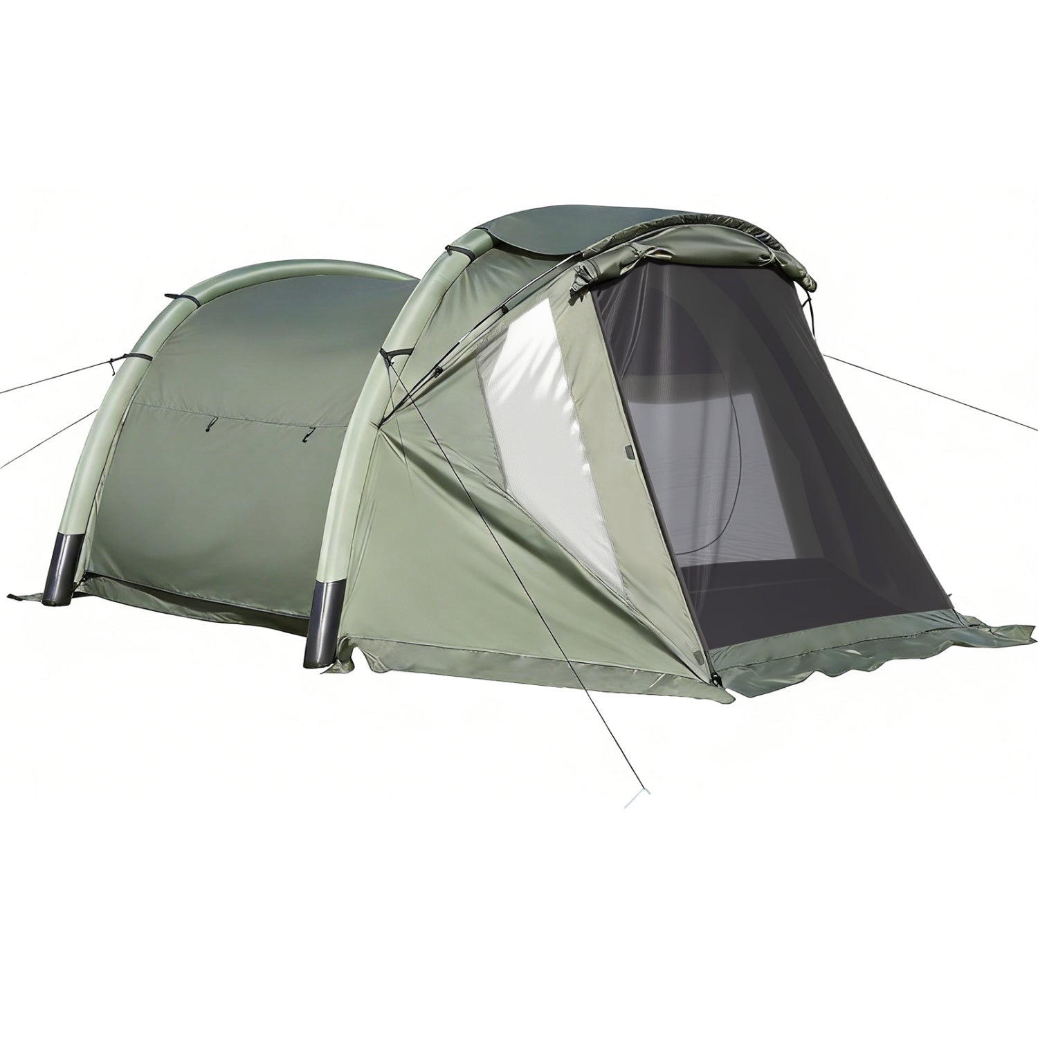 5-7 Person Inflatable Camping Tent with Screened Porch