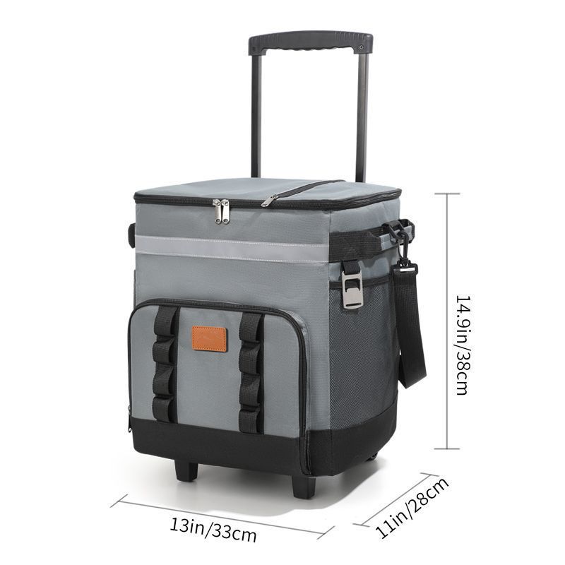 Thickened High-Capacity Outdoor Camping & Picnic Insulated Cooler Bag