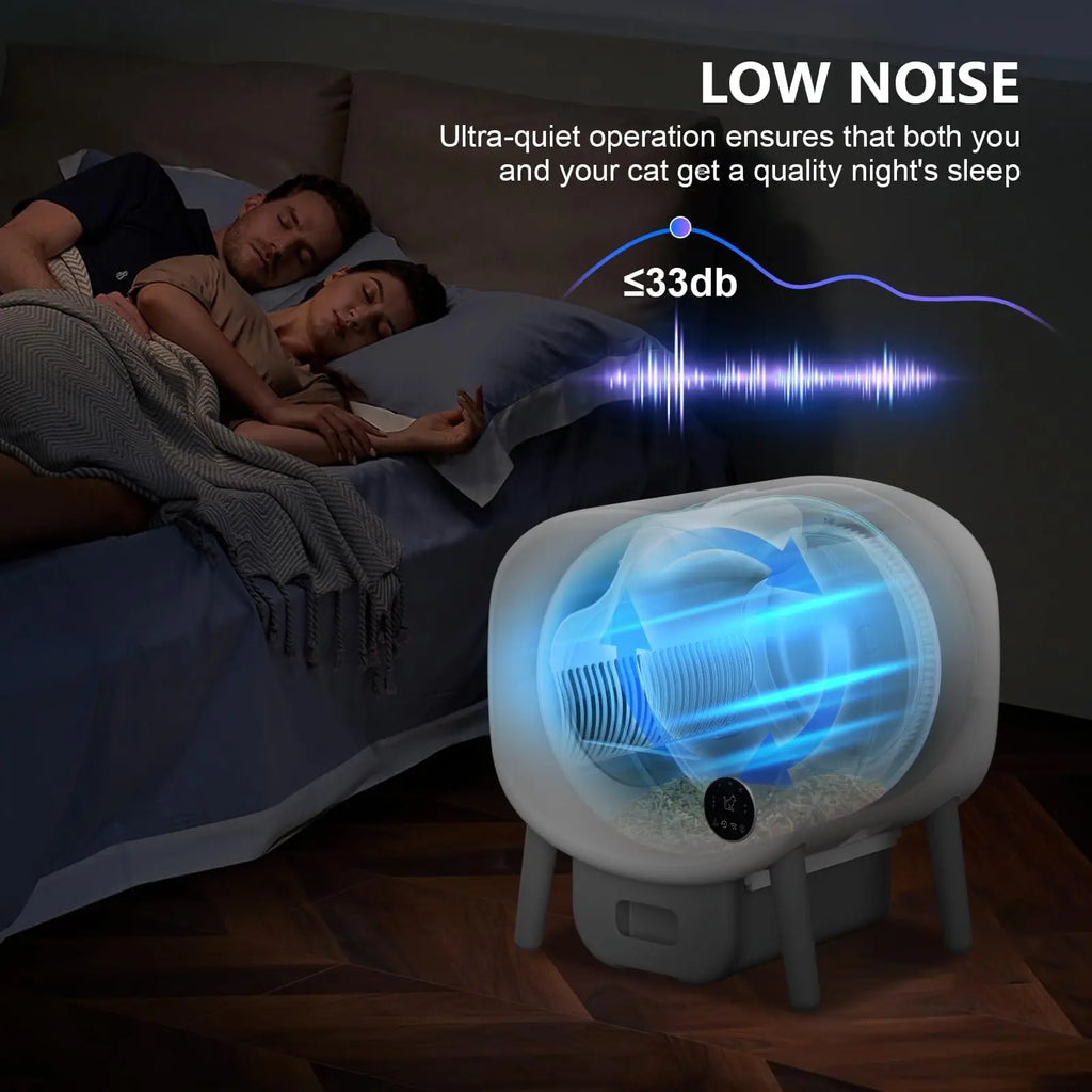 Fumoi Smart Self Cleaning Cat Litter Box