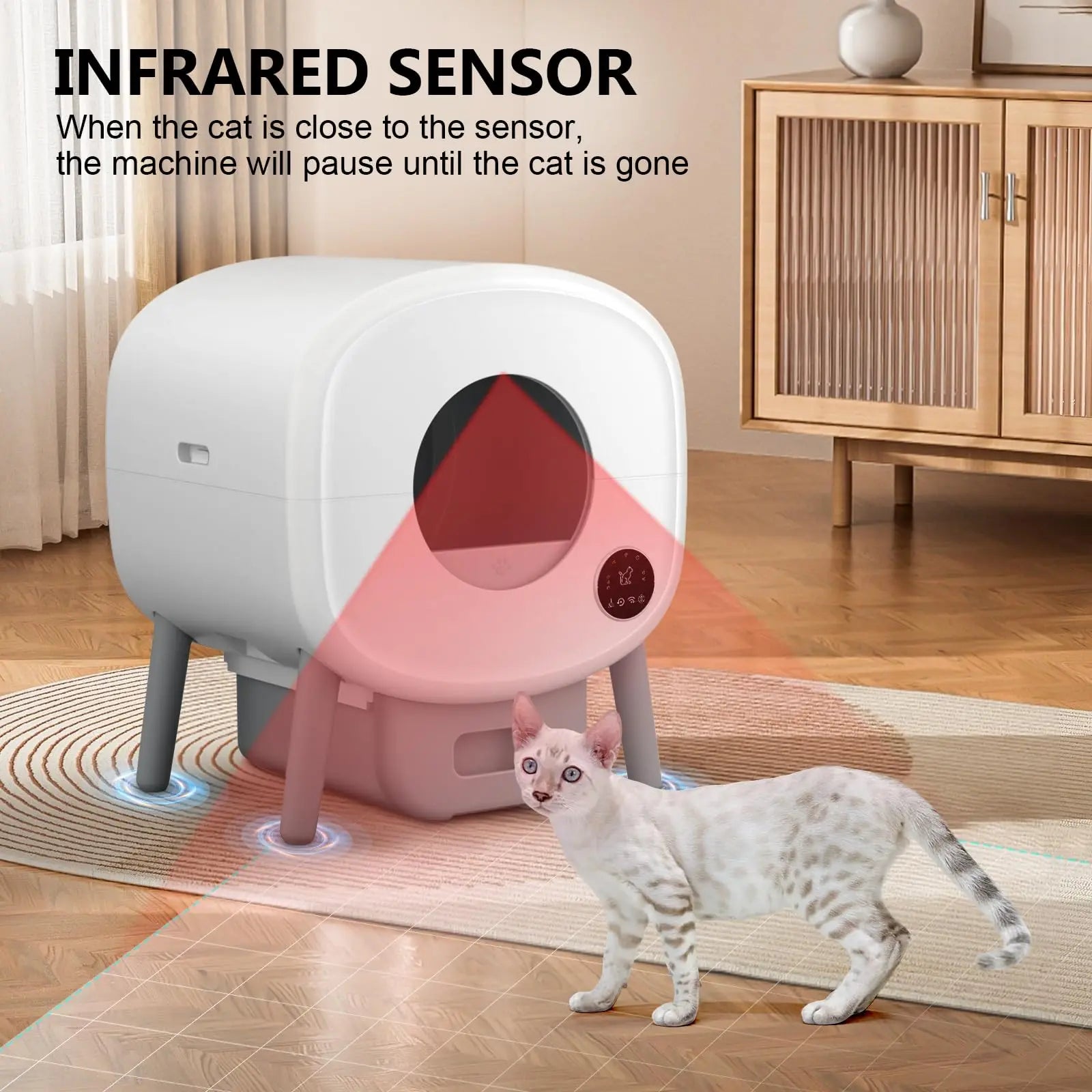 Fumoi Smart Self Cleaning Cat Litter Box