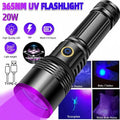 20W UV Black Light Flashlight