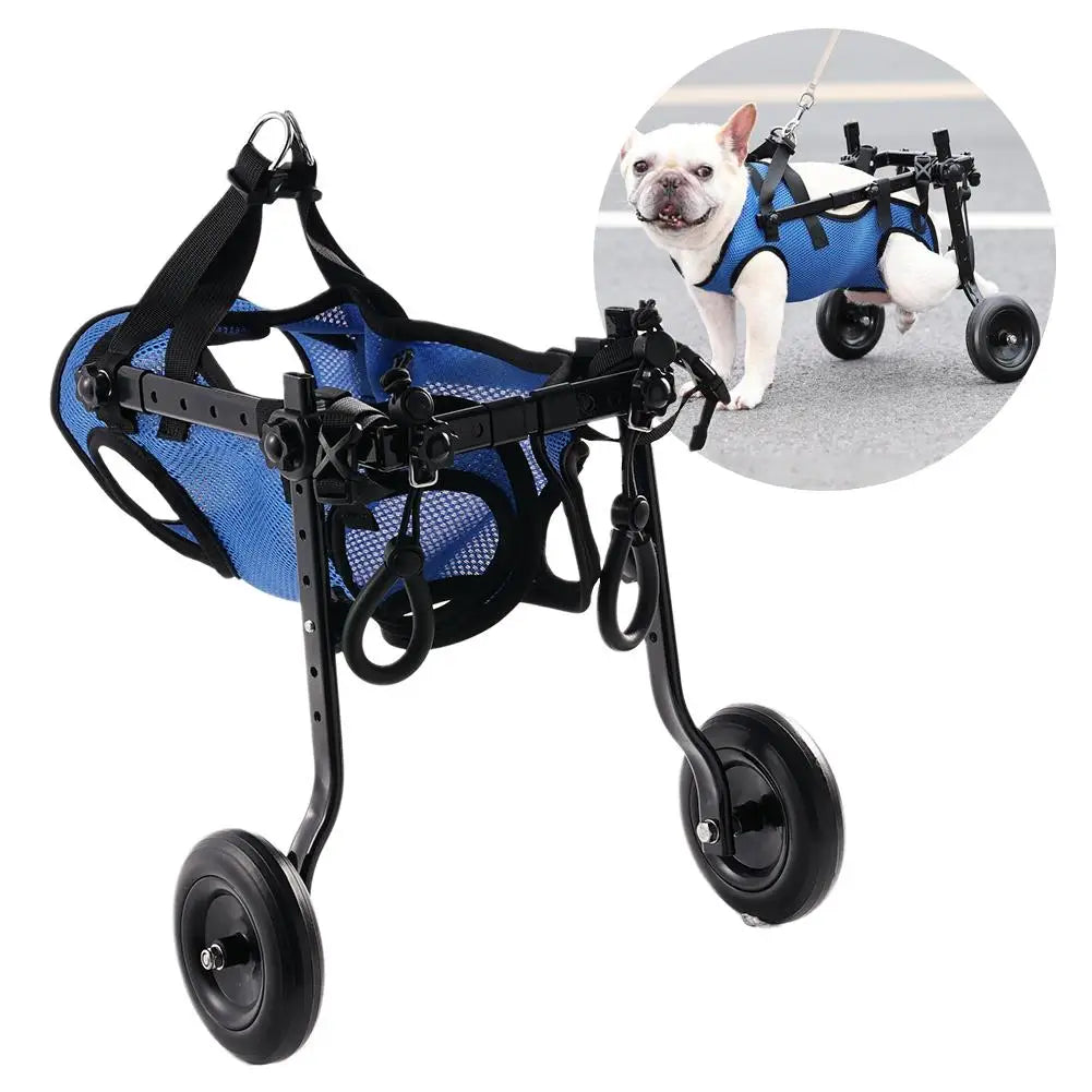 1Pcs Pet Wheelchair Cart Adjustable
