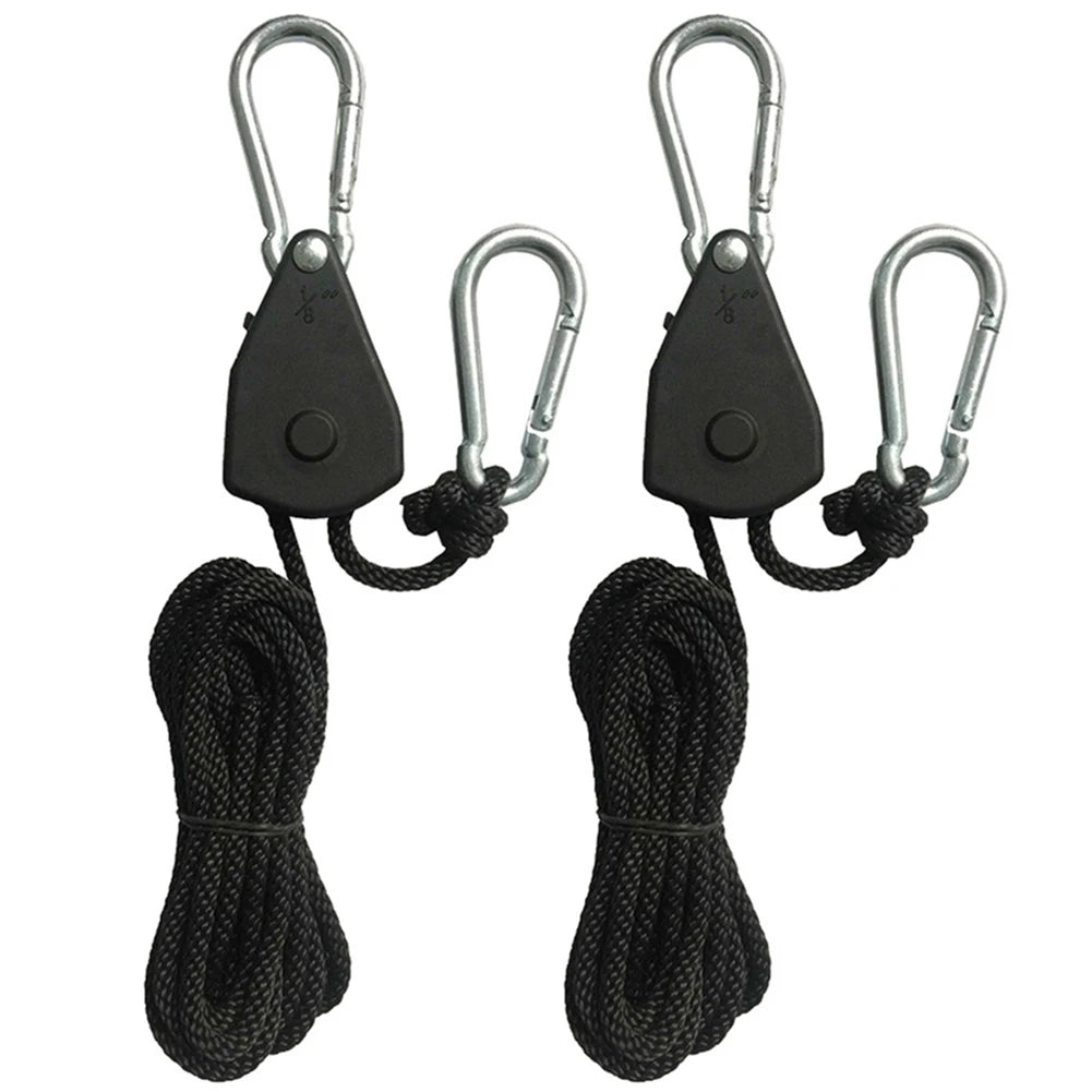 1-16pcs 2m Camping Tent Rope Tensioners