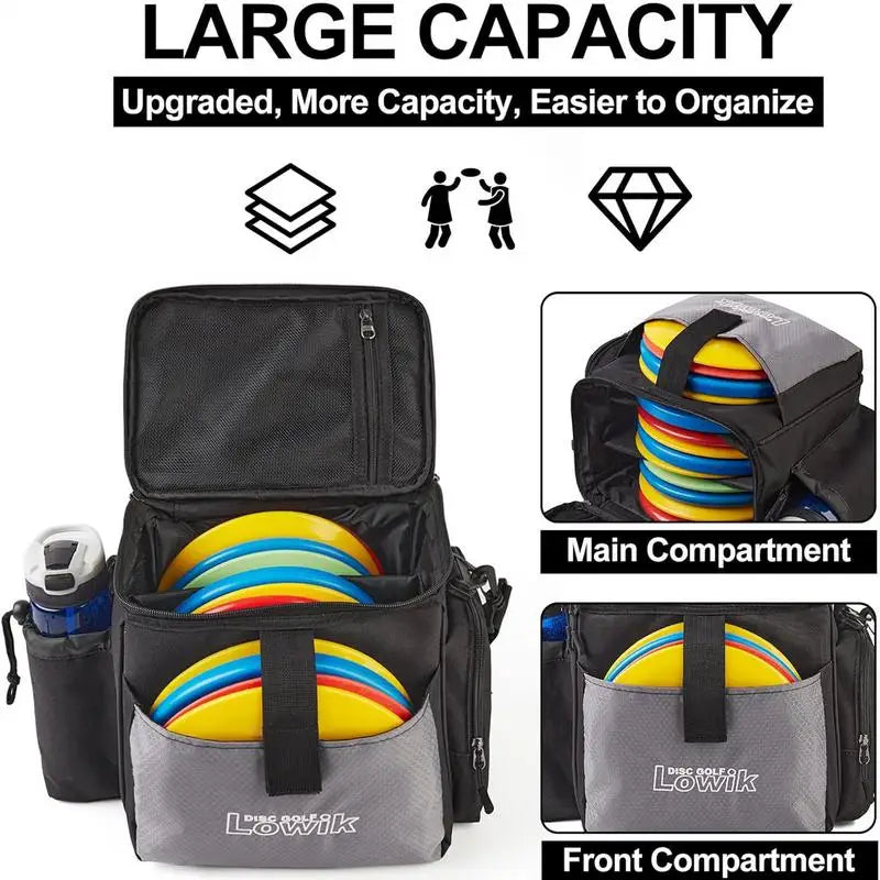 Disc Golf Beginner Waterproof Disc Backpack