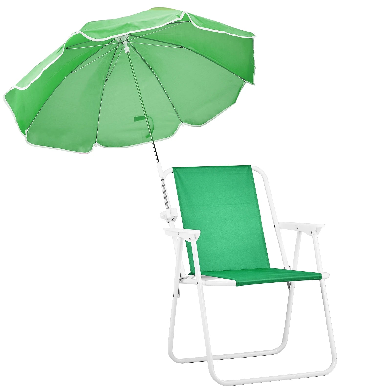 Folding Beach Chair with Umbrella