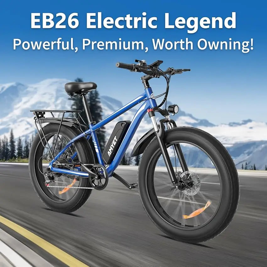 Adults Electric Bicycle Peak  Fat Tire Mountain Bike
