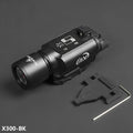 Fit 20mm Rail Airsoft Hanging Hunting Flashlight