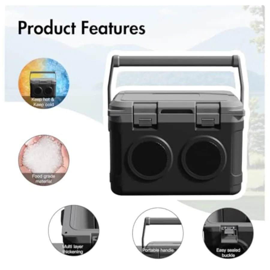 Bluetooth Speaker Portable Handle Outdoor Camping Cooler