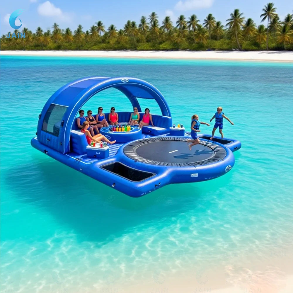 Large Water Platform Island Water Leisure Floating Dock