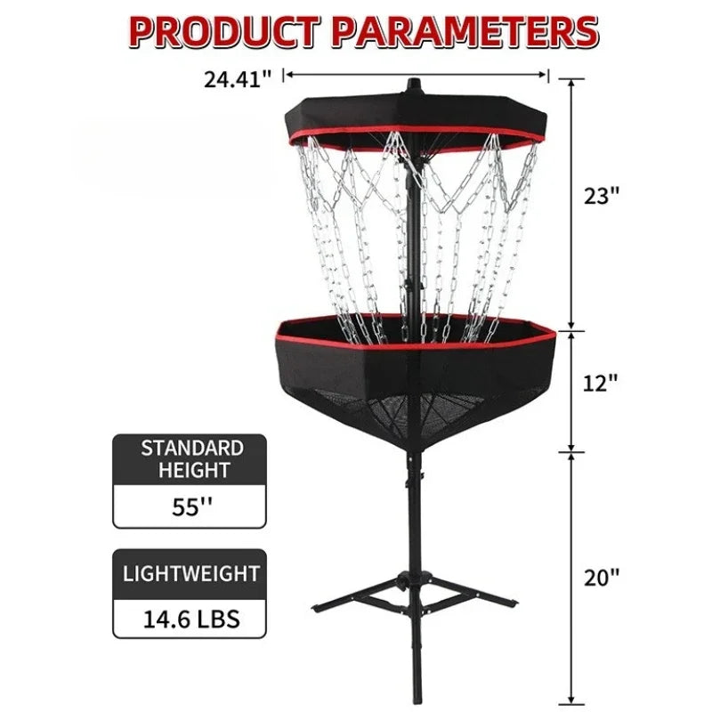 Golf Frisbee basket, folding light and easy to collect