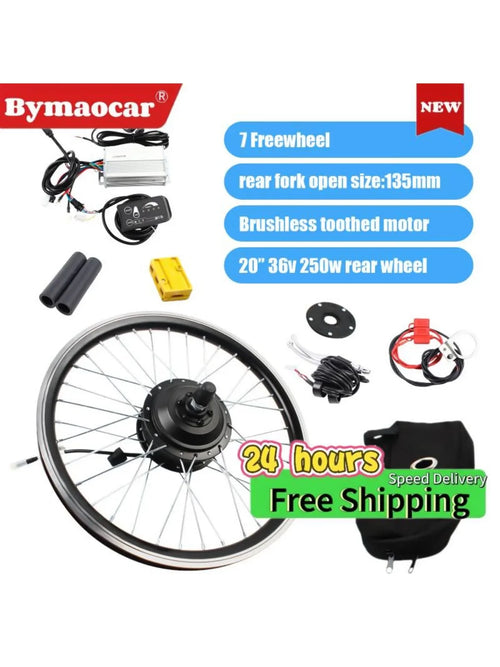20'' E-Bike Conversion Kit Rear Wheel