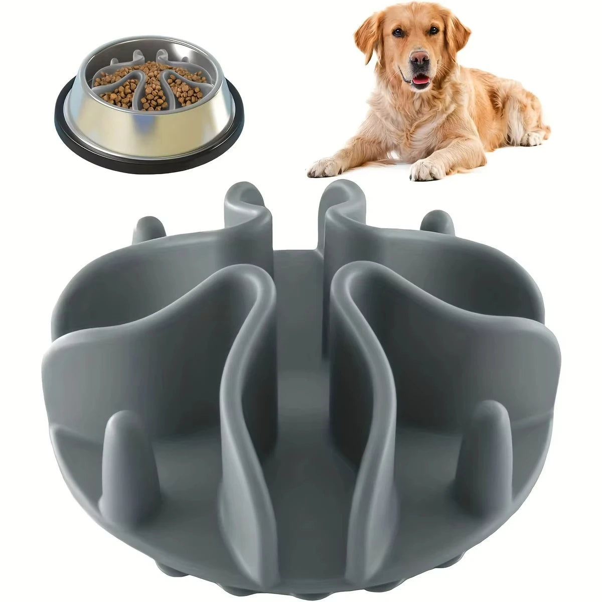 Soft Silicone Slow Feeder Insert