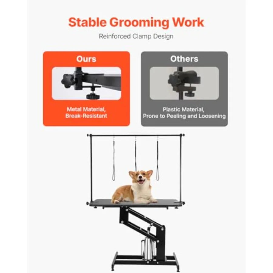 Hydraulic Pet Grooming Table 400LBS