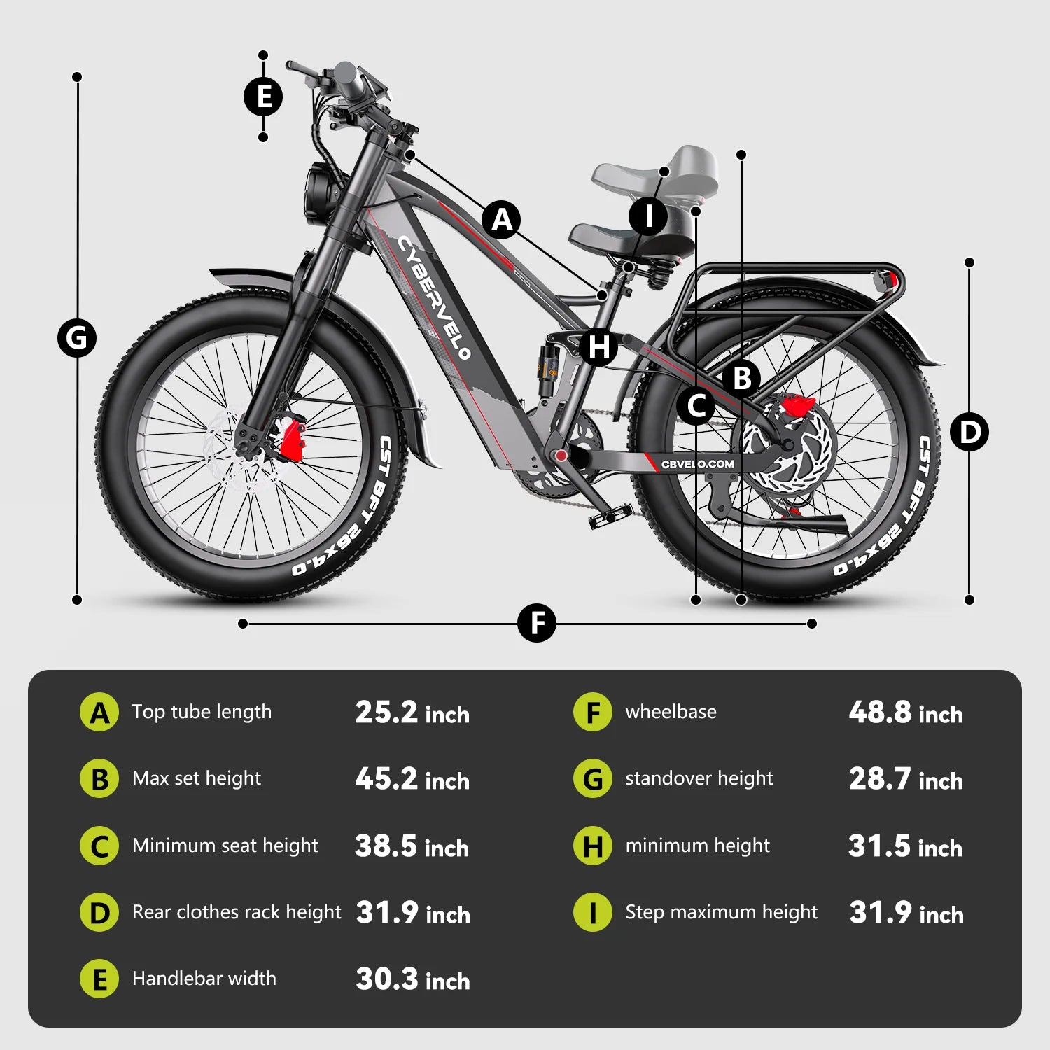 26 Inch Wide Fat Tire Mountain Ebike