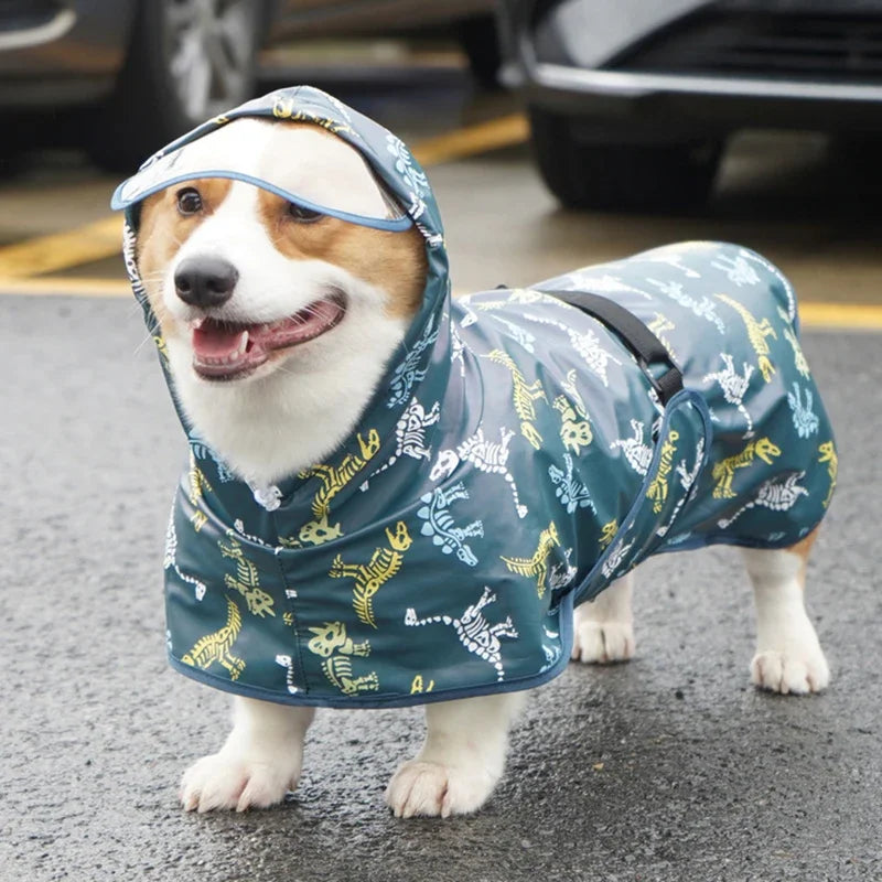 Rainy Season Puppy Dog Raincoat Waterproof Pet Clothes