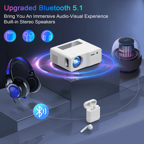 1080P 5G WiFi Projector/18000LM/Outdoor Movie