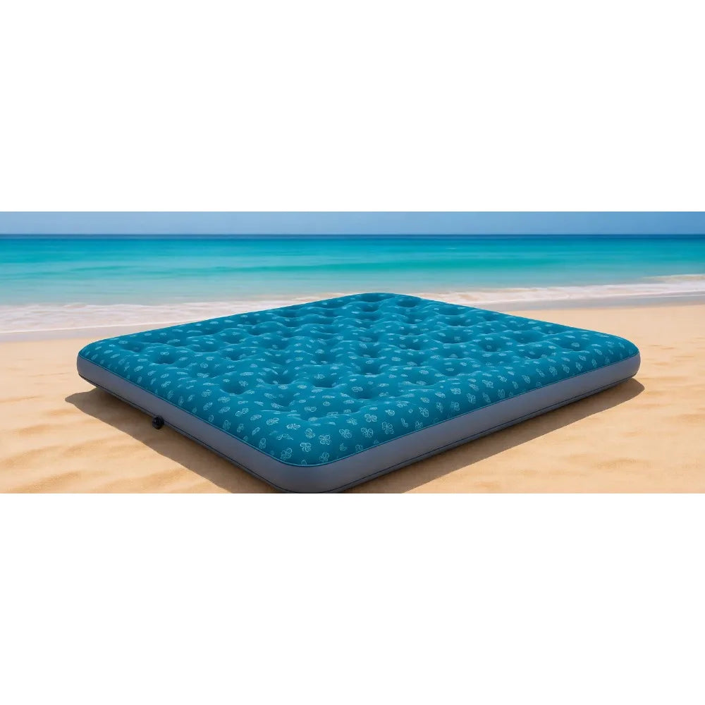 King Size Air Mattress Inflatable Bed Sleeping Pad for Camping