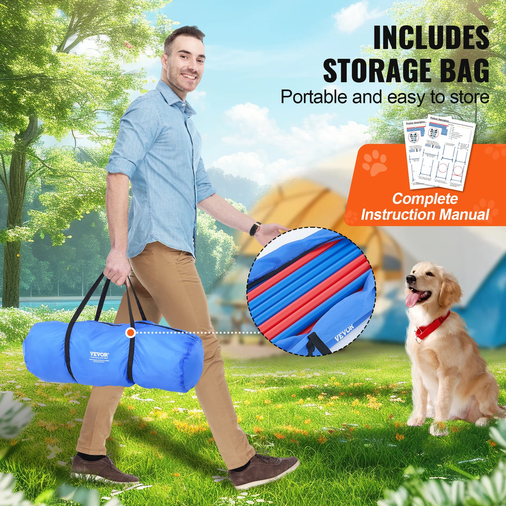 Dog Agility Training Equipment 4 PCS Set