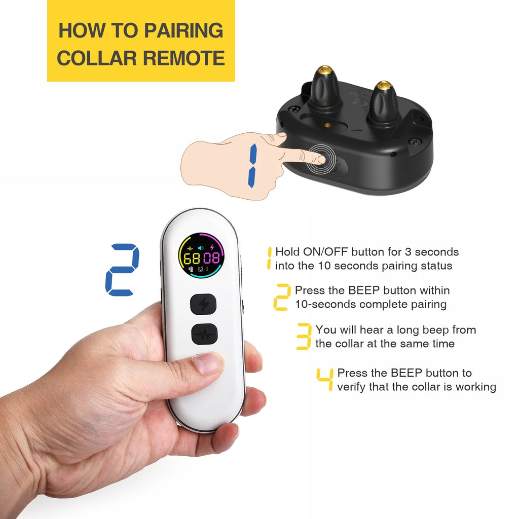 Rechargeable Small Dog Training Collar