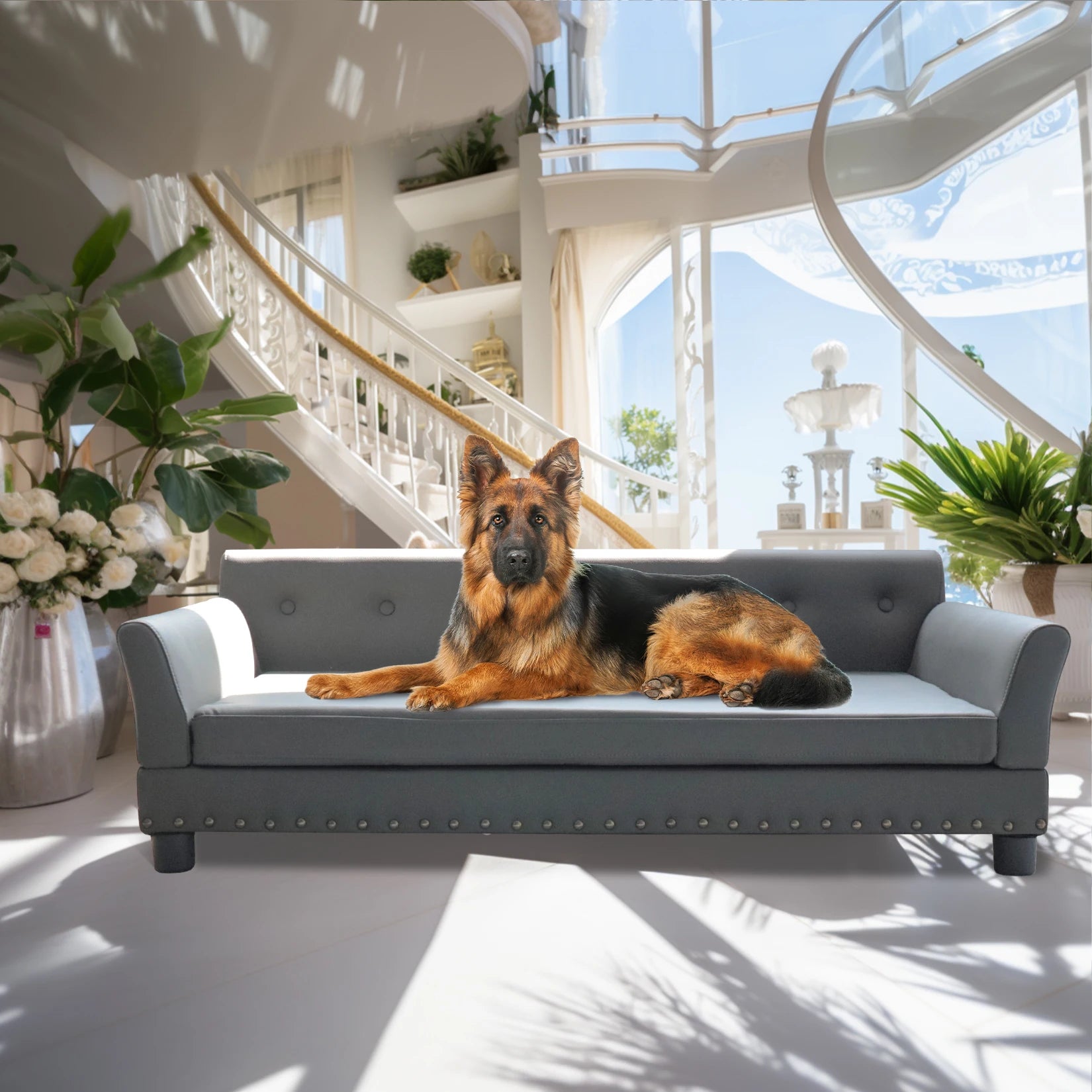 Durable Elevated Dog Sofa Bed