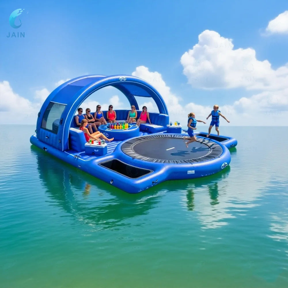 Large Water Platform Island Water Leisure Floating Dock
