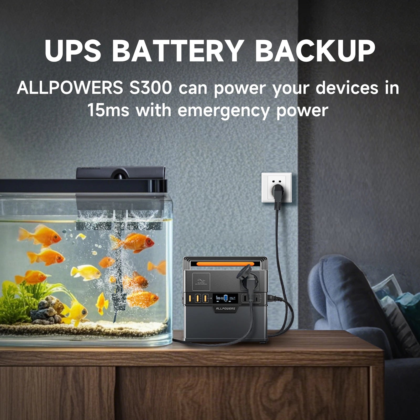 Portable Power Station 288Wh Solar Generator