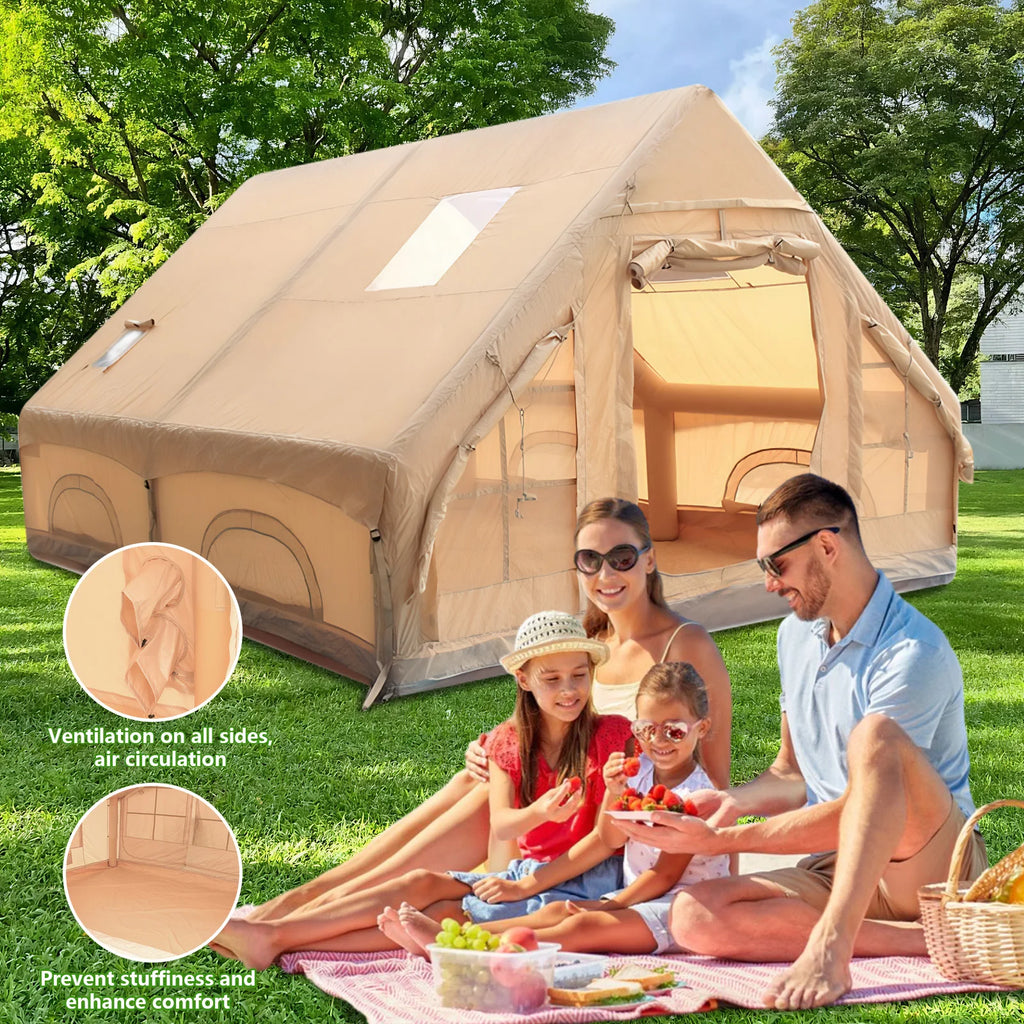 Air Glamping Tents with Pump