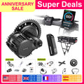 Mid Drive Motor Electric Bike Conversion kits  48V Battery