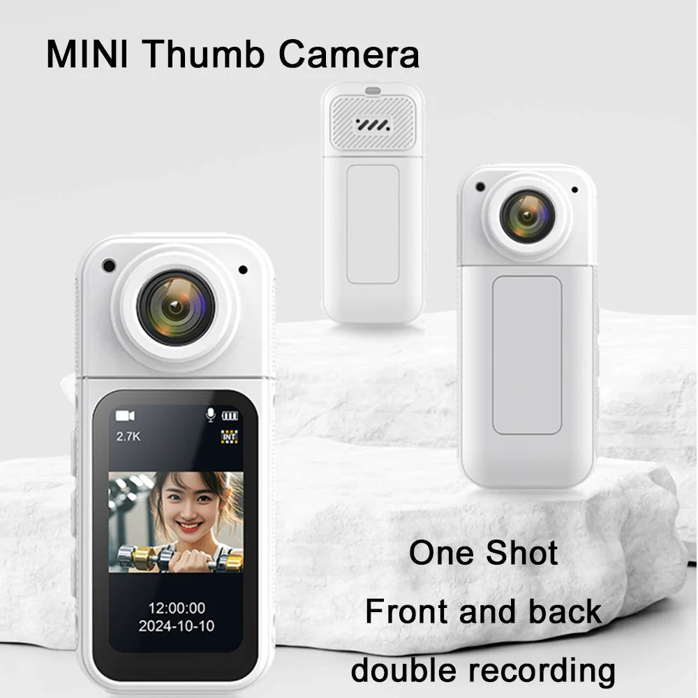 2.7K Thumb Camera | Magnetic Pocket Outdoor Action Camera