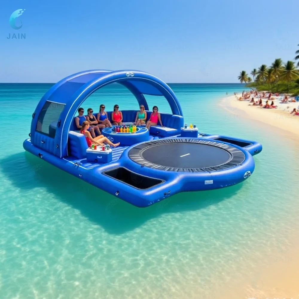 Large Water Platform Island Water Leisure Floating Dock