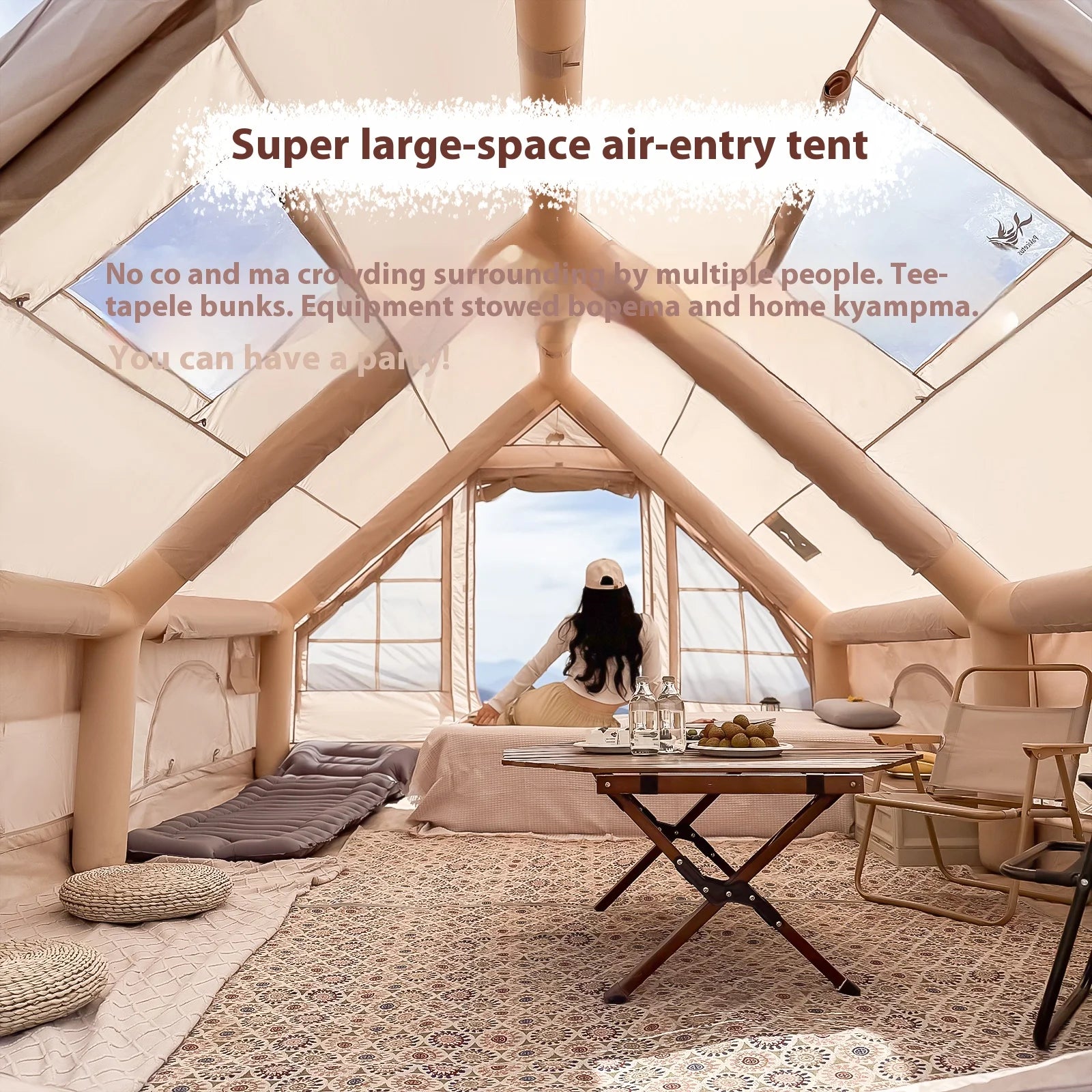 Inflatable Tents For Adult Camping, Luxury Camping Tents.