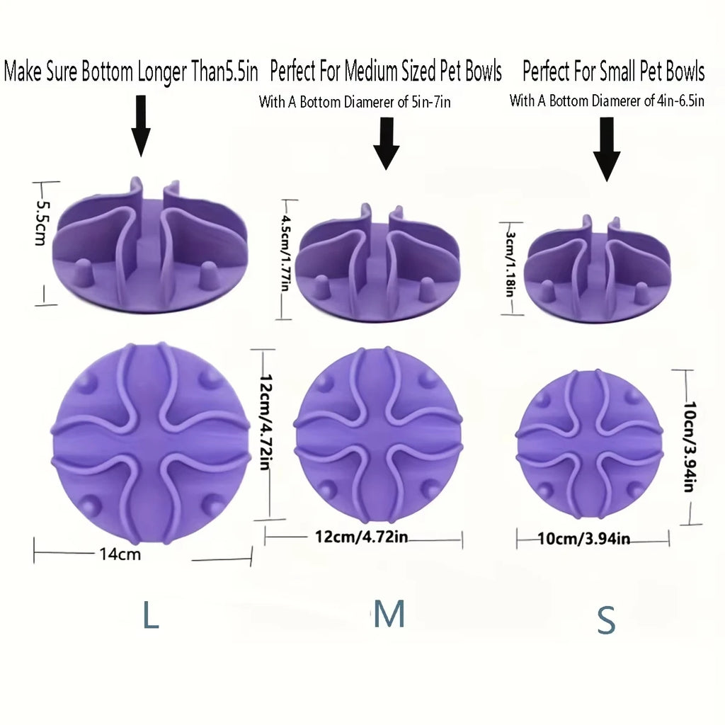 Soft Silicone Slow Feeder Insert