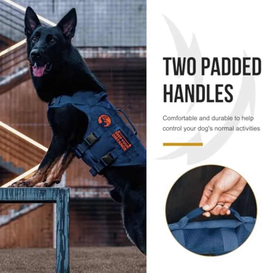 Tactical Dog Harness for Small Medium Large Dogs