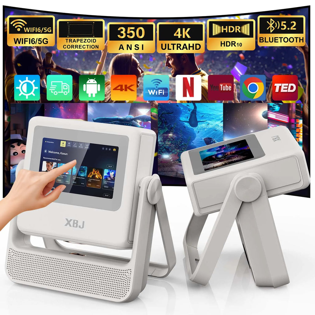 Smart Touch Screen Portable Projector