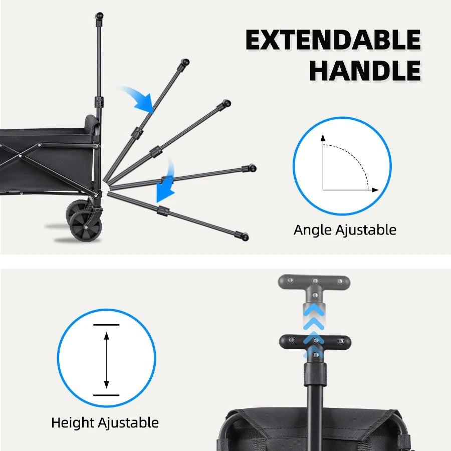 Foldable Portable Picnic Outdoor Camping Cart