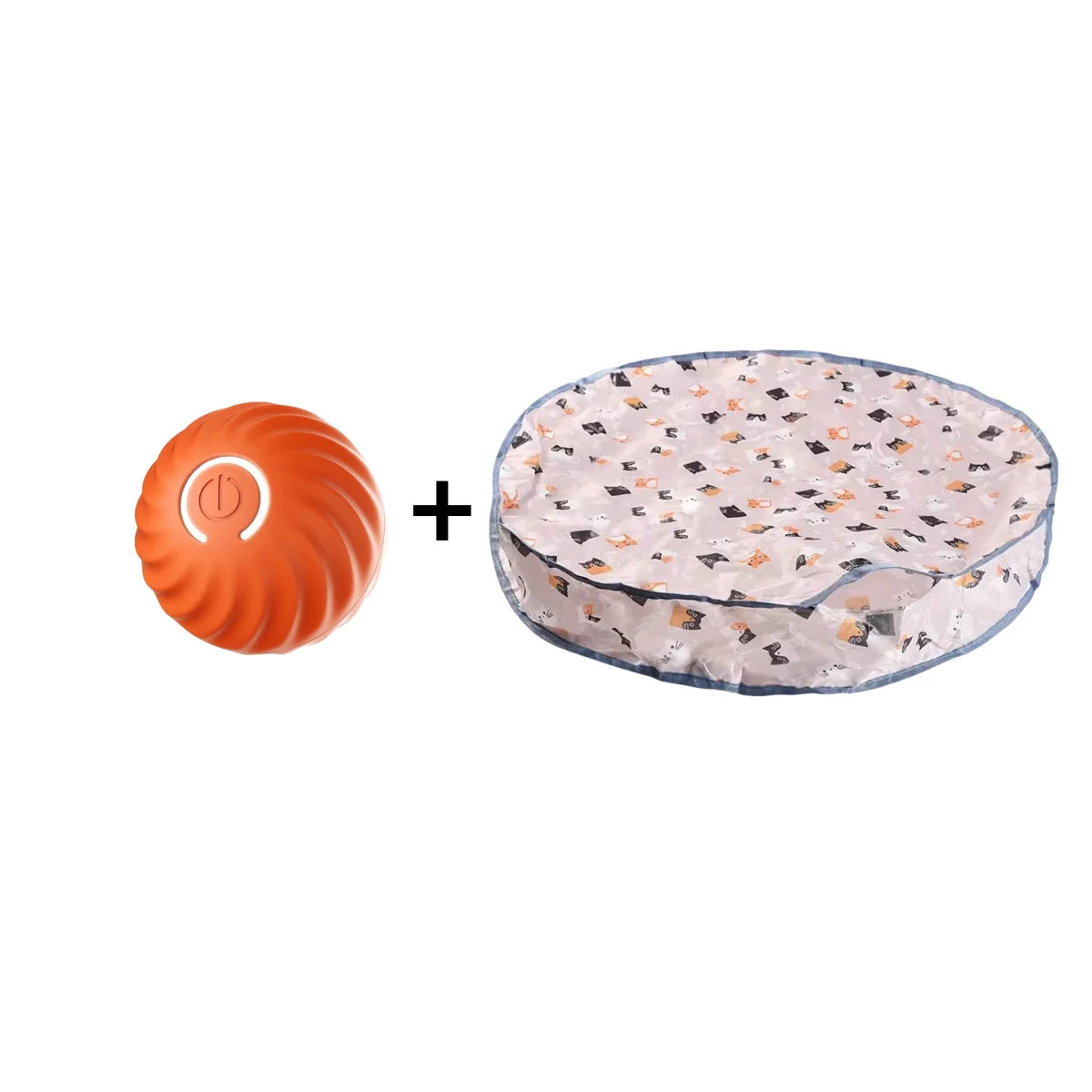 Interactive Dog Toys Moving Ball with Cover