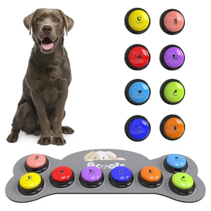 Recordable Voice Pet Buzzer Training Buttons