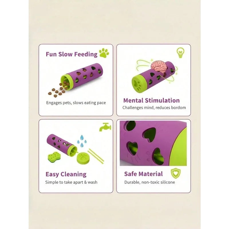 1pc New Detachable Pet Slow Feeder Toy