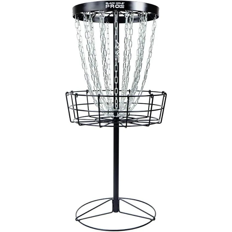Black Hole Pro HD 24-Chain Portable Disc Golf Basket