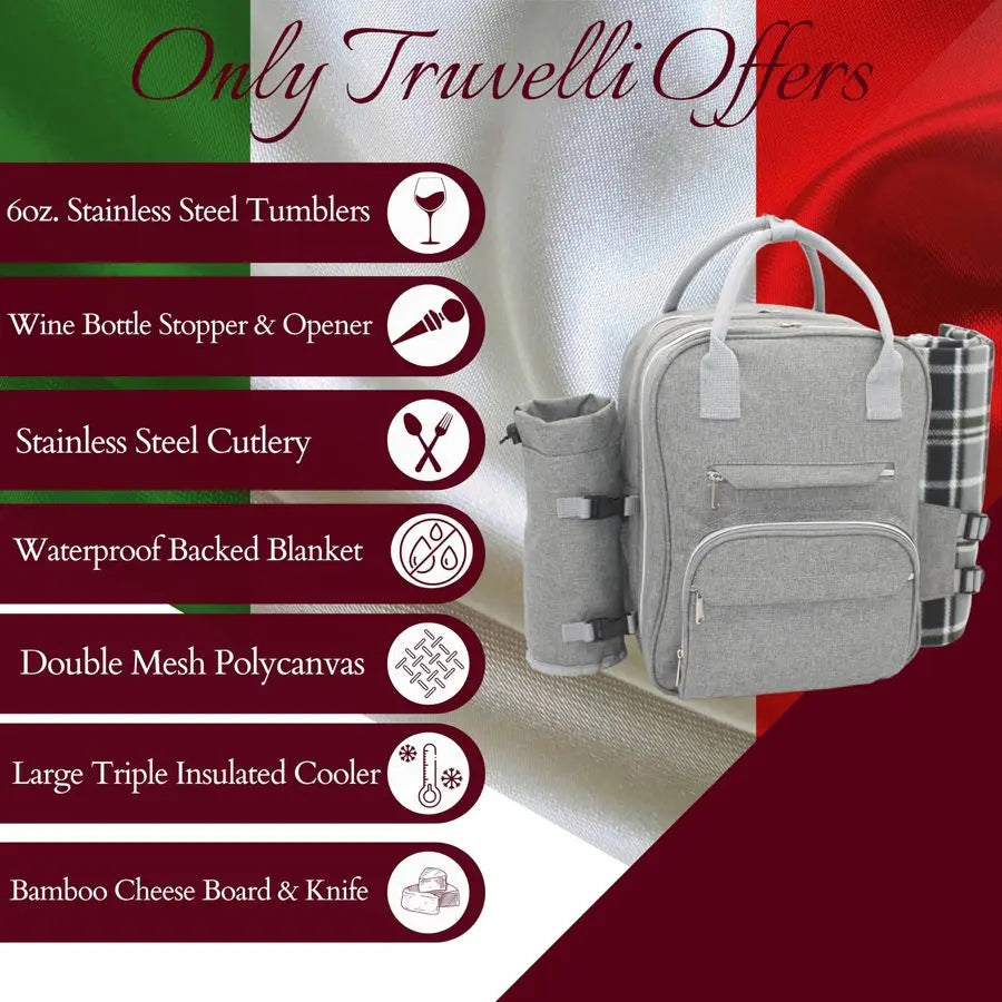 Insulated Picnic Basket Backpack