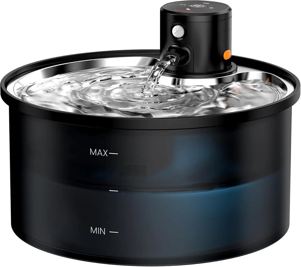 Cordless Pet Water Fountain with Motion Sensor