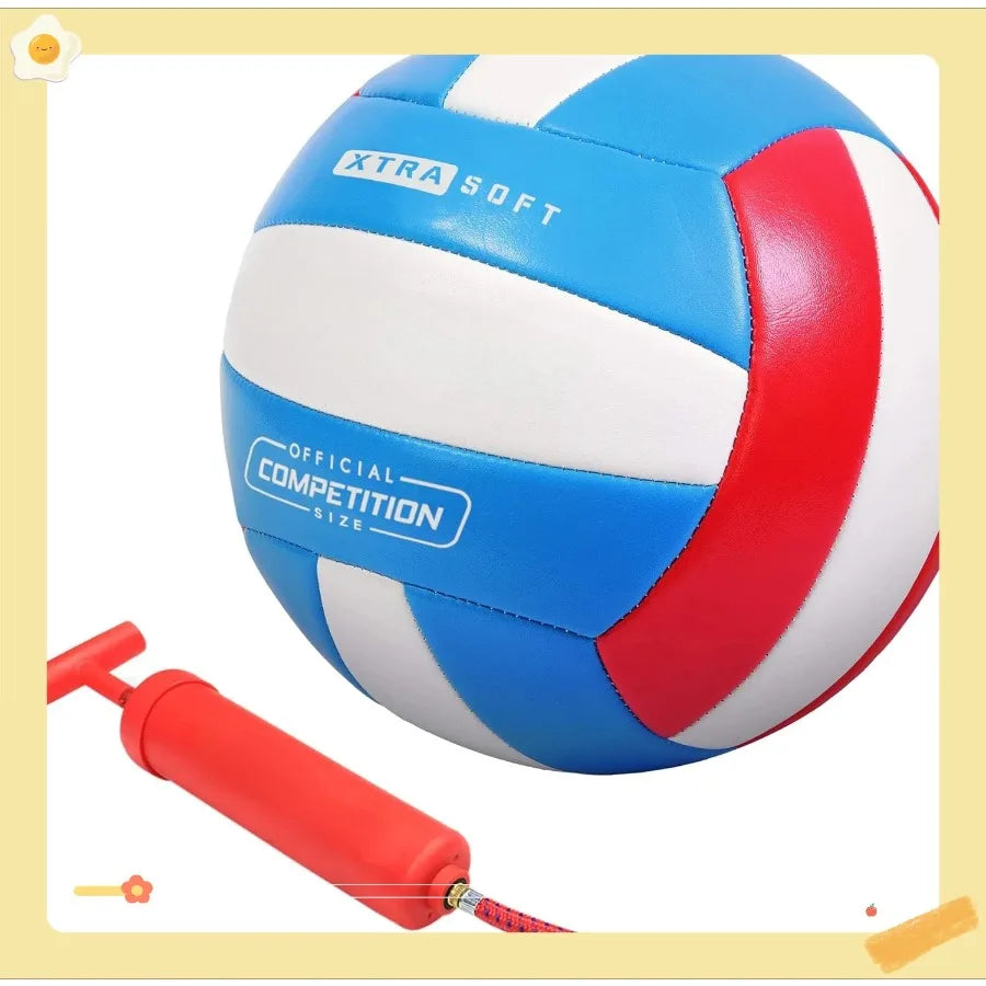 Soft Touch Volleyball(with Pump)