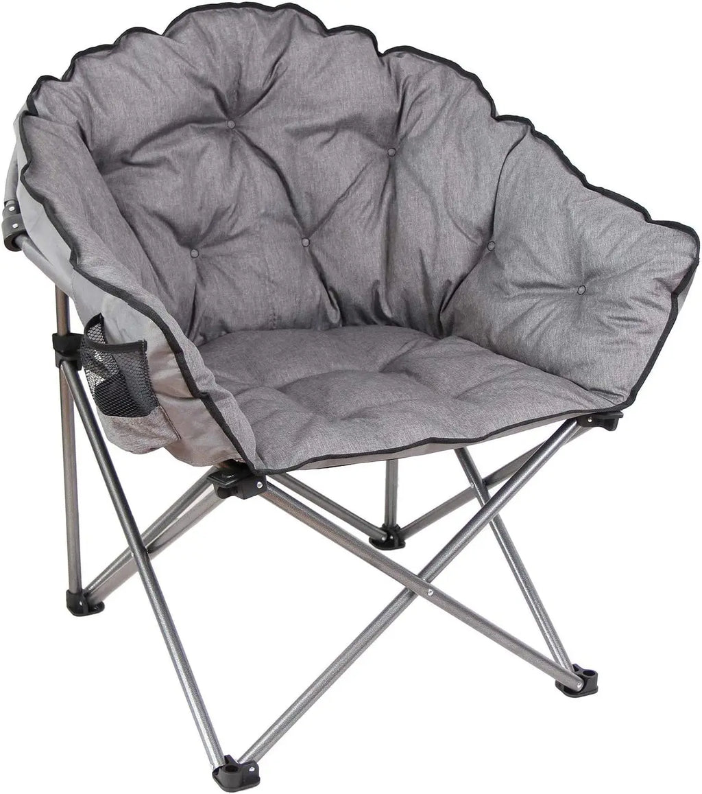 Folding Lounge Chair with Padded Cushion