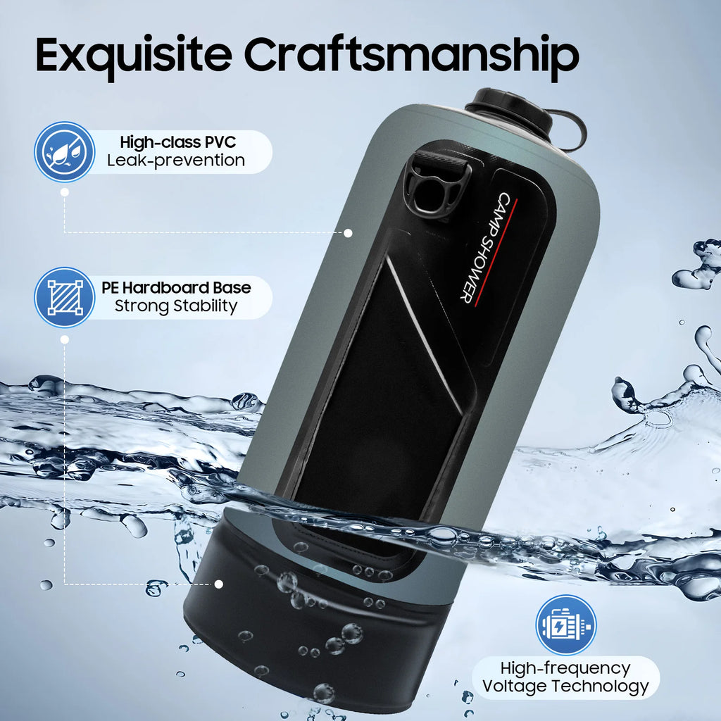 Portable Pressure Camp Shower Bag