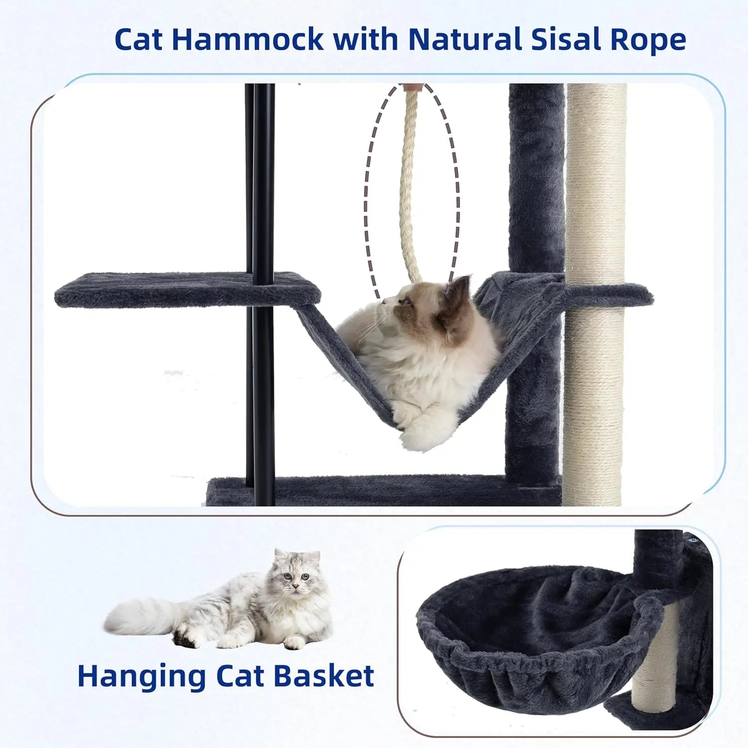 Cat Tree Tower for Indoor Cats