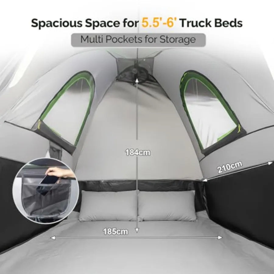5.5-6ft Pickup Truck Tent for Camping